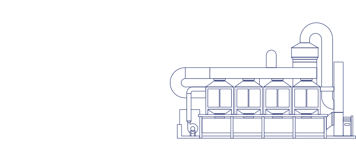 VOCs Exhaust Gas treatment equipment