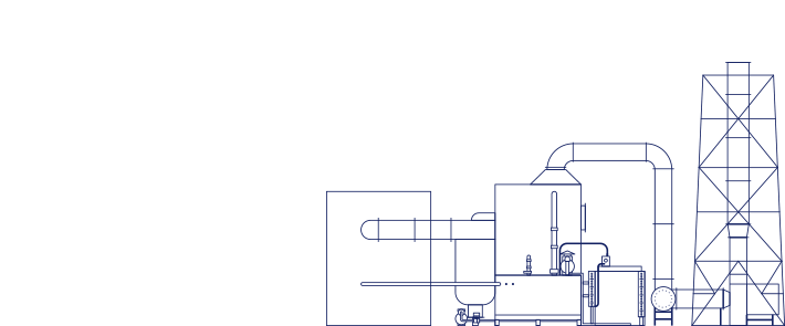 Silane waste gas treatment equipment