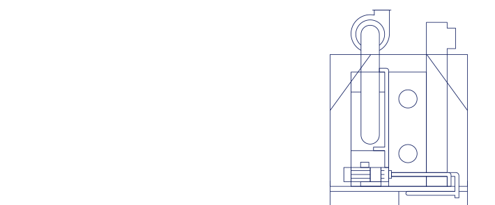 Epitaxial chip exhaust