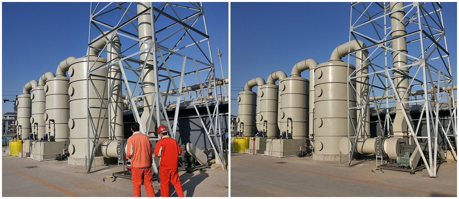 Nitrogen oxide purification tower