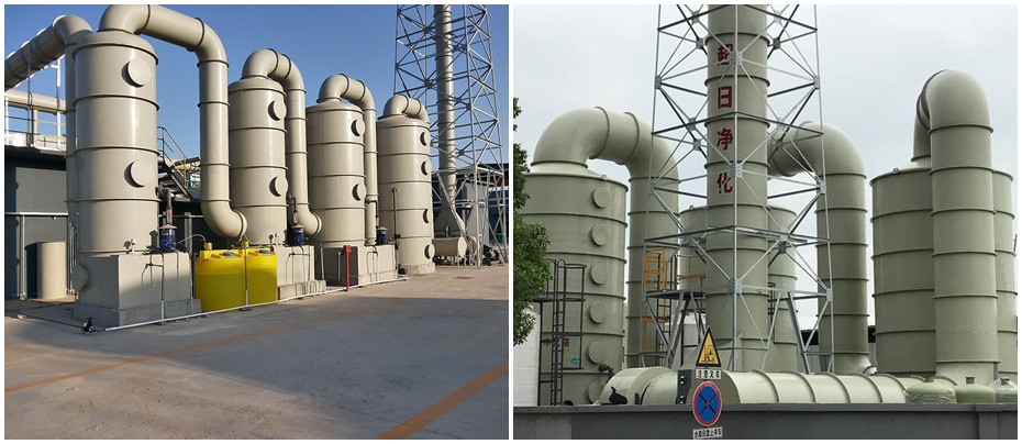 Nitrogen oxide purification tower