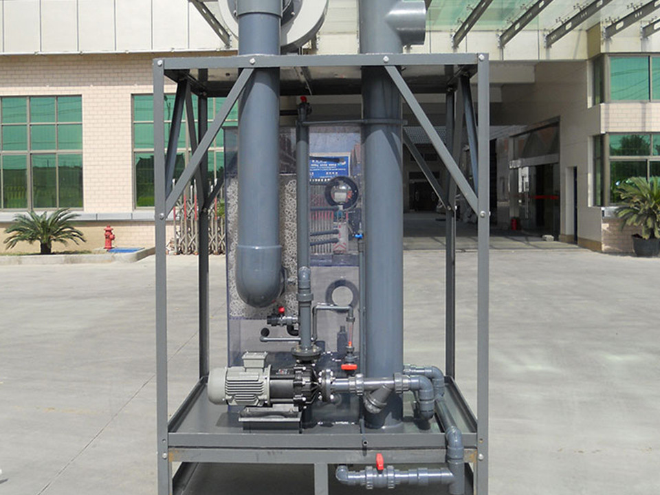 Laboratory exhaust gas treatment equipment