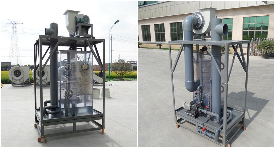 Laboratory exhaust gas treatment equipment