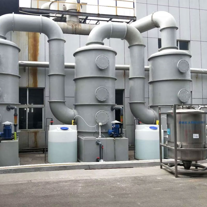 Industrial wet scrubbers Gas purification systems