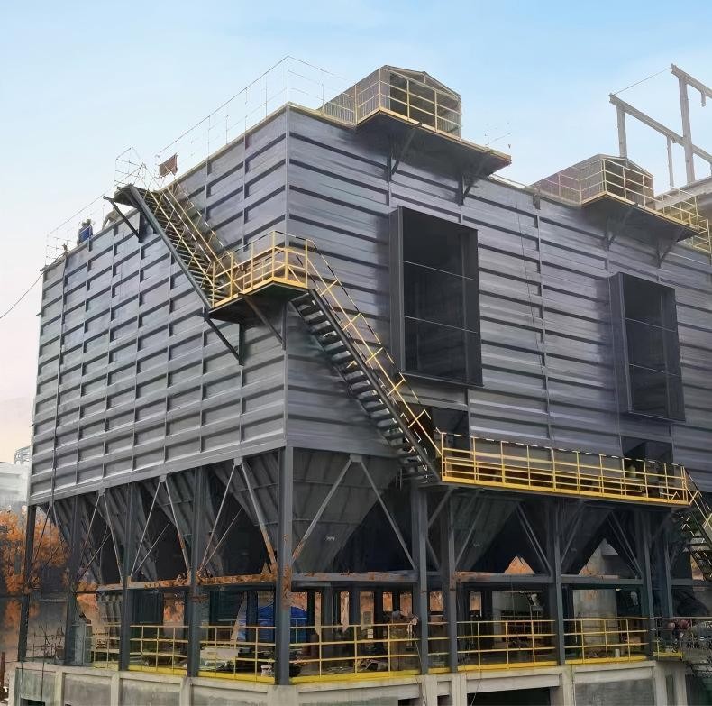 Industrial bag dust collector